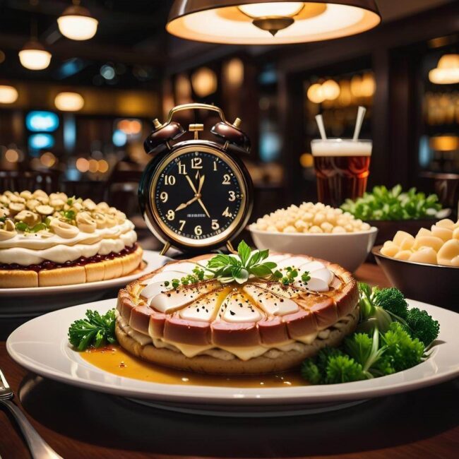 Porady dotyczące godziny obiadu