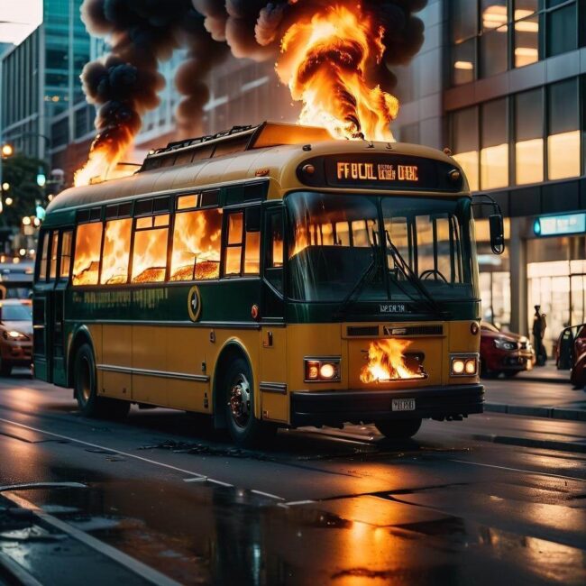 Porównanie spalania różnych typów autobusów