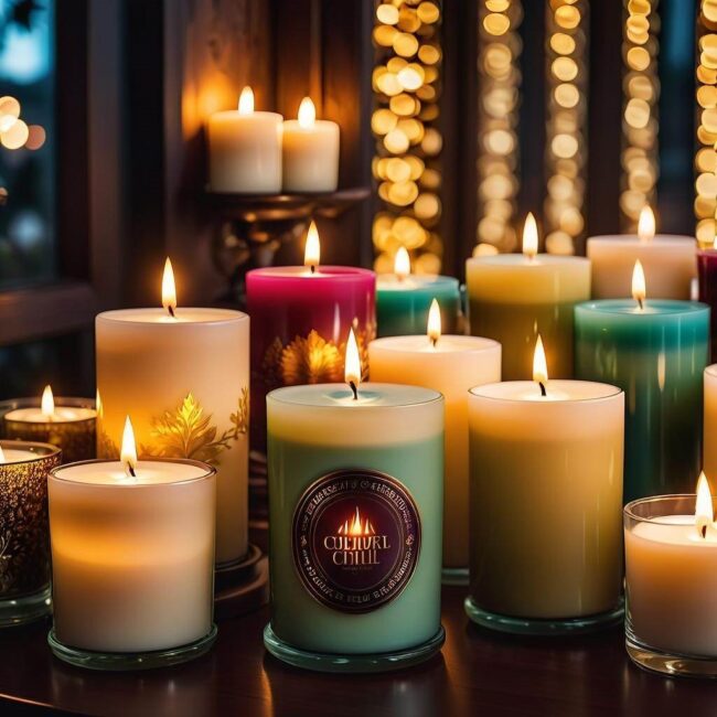 Świece sojowe w szkle