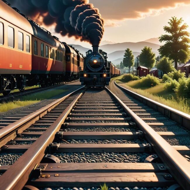 Symulator pociągu z realistyczną fizyką